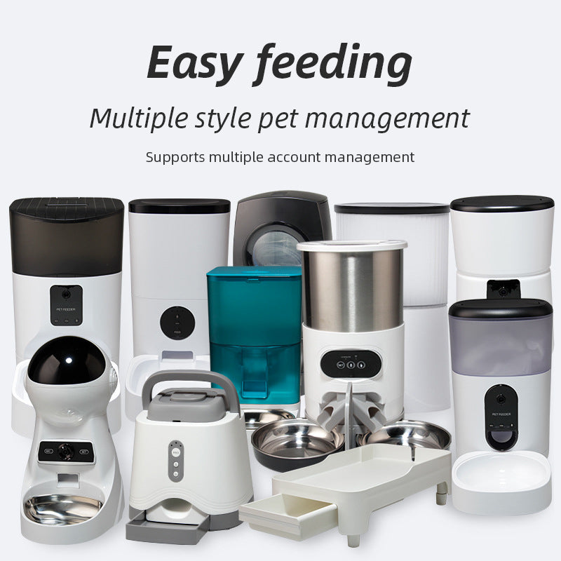 WiFi Smart Automatic Pet Feeder with App Control for Dogs and Cats