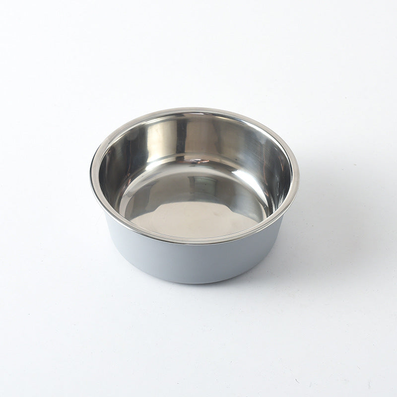 Stainless Steel Pet Food and Water Bowl for Dogs and Cats