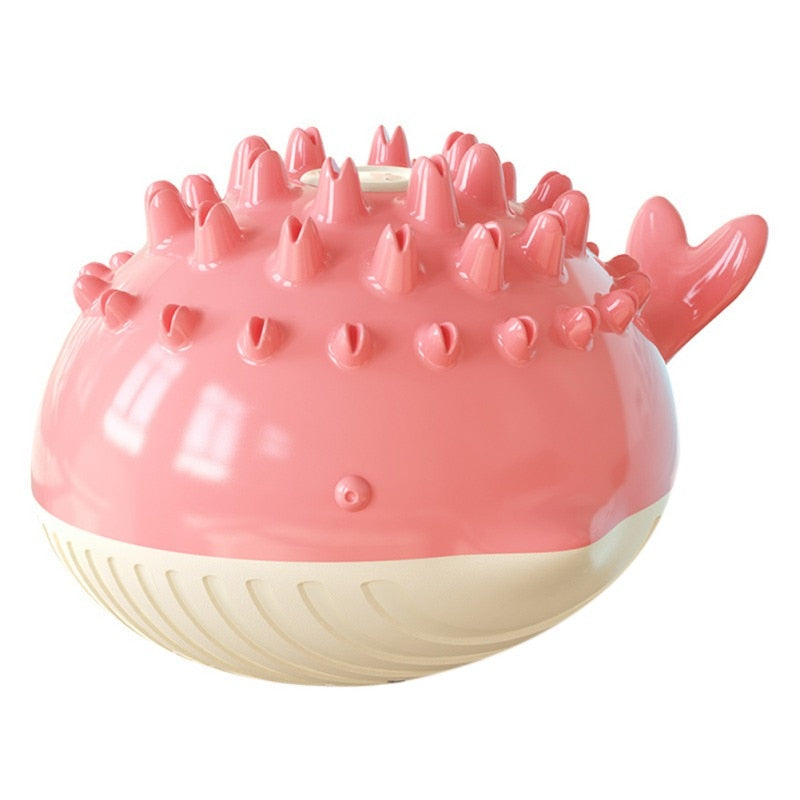 Floating Crocodile Dog Water Toy with Squeaker and Dental Cleaning Design