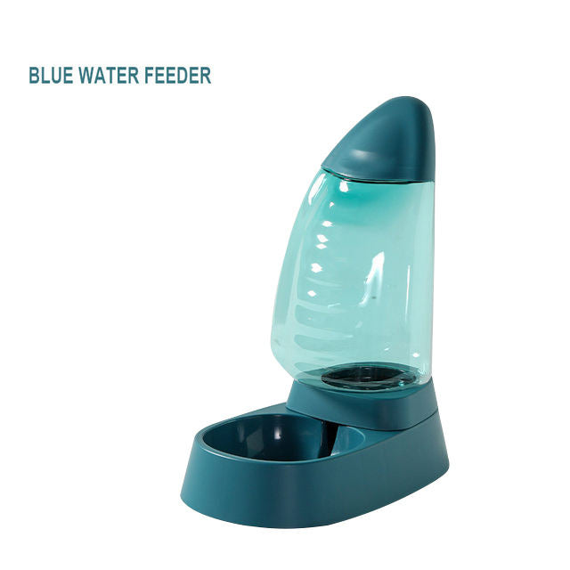 Large-Capacity Sailboat Pet Water and Food Bowl for Cats and Dogs