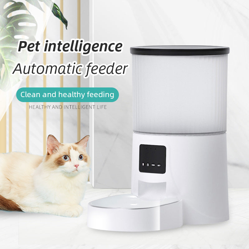 WiFi Smart Automatic Pet Feeder with App Control for Dogs and Cats