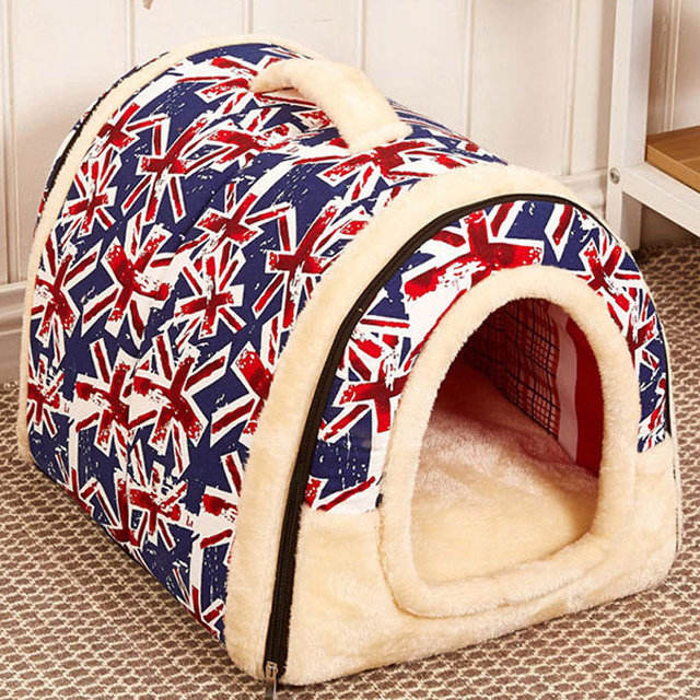Detachable Pet Bed for Dogs and Cats, Warm Autumn and Winter Sleeping Mat