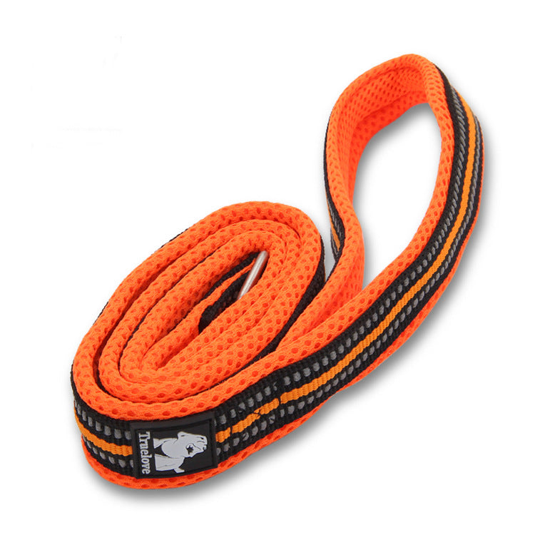 Fluorescent Nylon Dog Walking Leash, Bright Color Pet Lead for All Dog Sizes