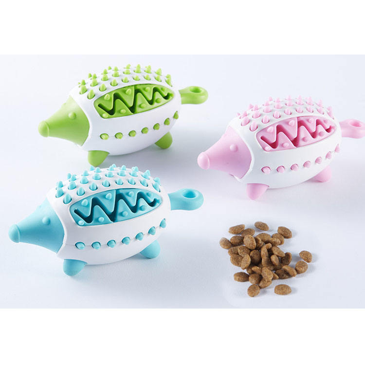 Treat Dispensing chien Ball jouet pour Chewing, dressage et soin dentaire