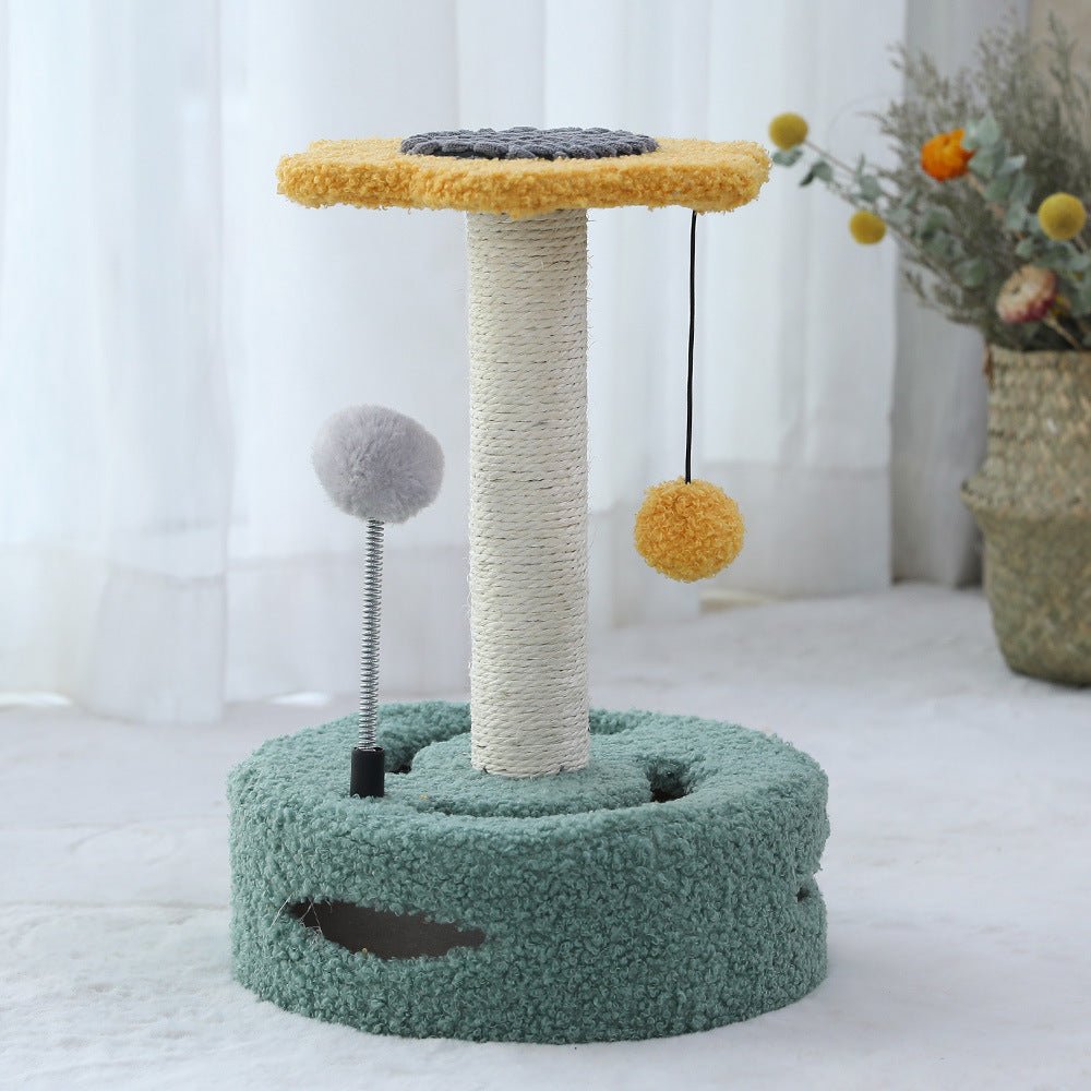 Multifunctional chat Scratching Post et Scratch Board pour Kittens