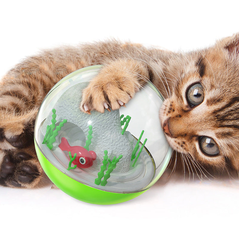 Interactif Electric Fish chat jouet avec Self-Balancing Tumbler Ball