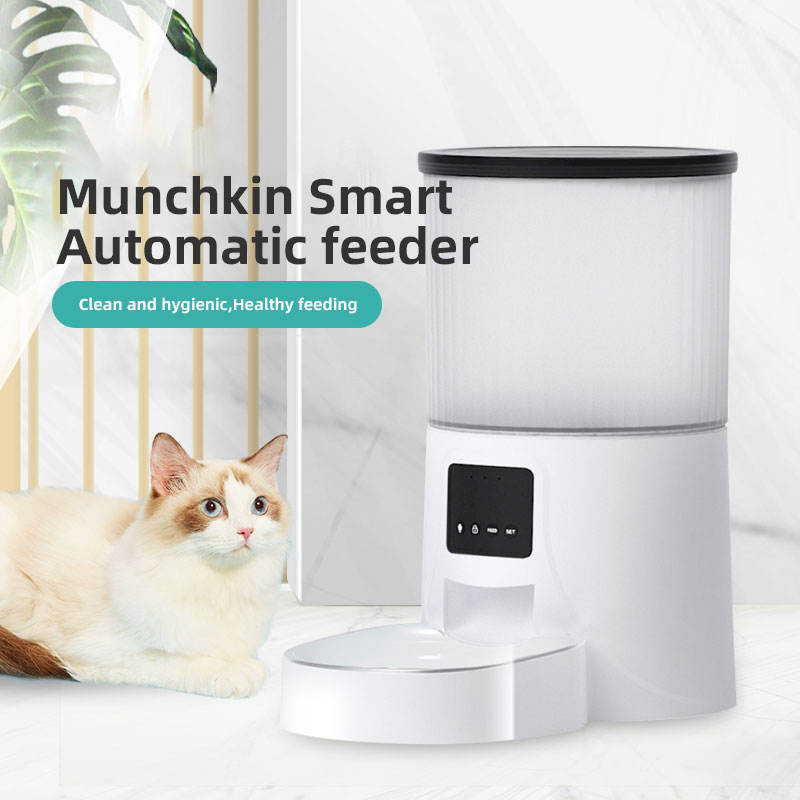 WiFi Smart Automatic Pet Feeder with App Control for Dogs and Cats