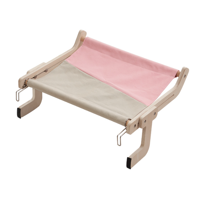 Window-Mounted Cat Hammock Bed for Balcony and Window Sills