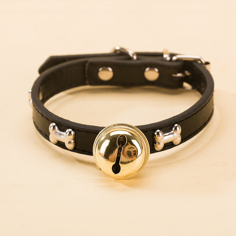 Bone and Paw Print Alloy Bells for Dog and Cat Collars