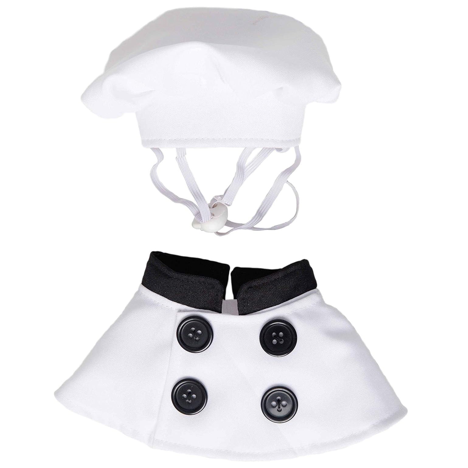 Dog Chef Costume with Hat, Funny Pet Cosplay Outfit
