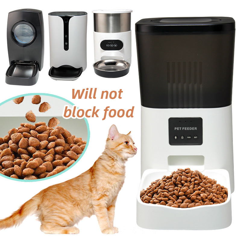 WiFi Smart Automatic Pet Feeder with App Control for Dogs and Cats