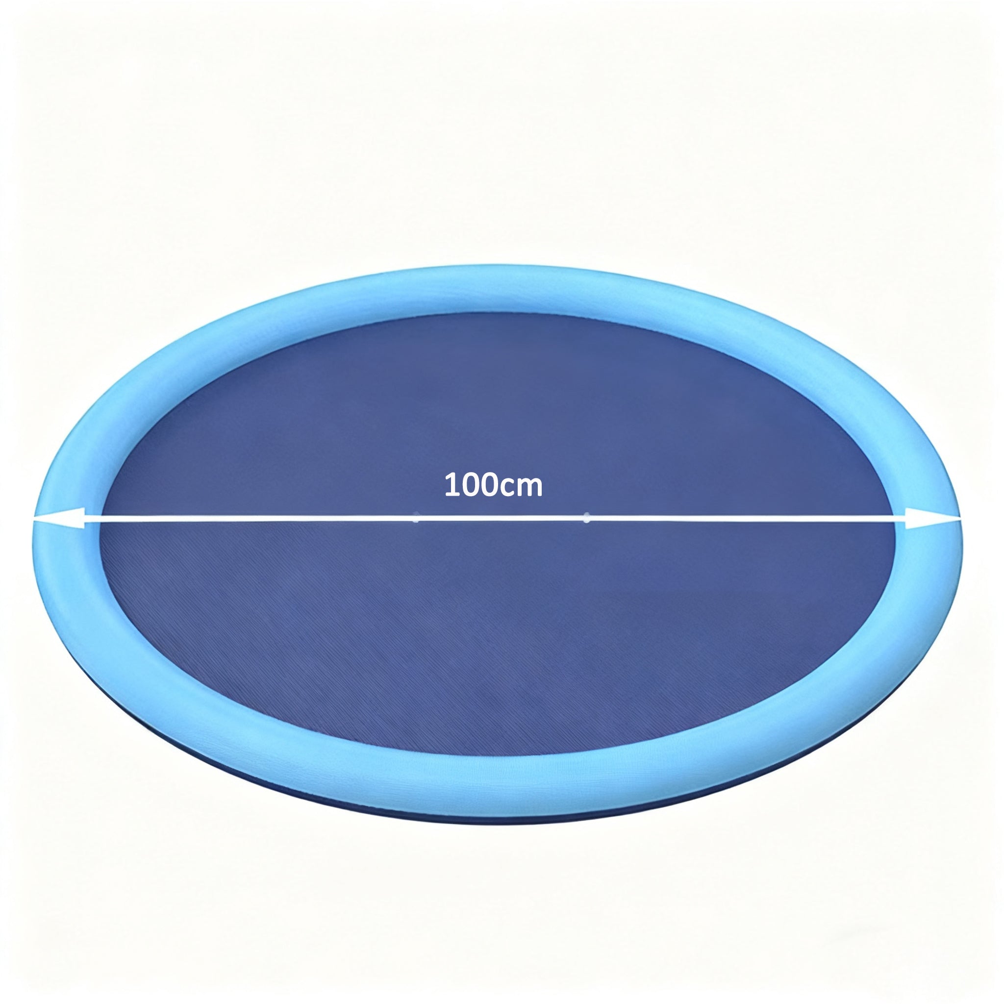 Thick PVC Pet Splash Pad, Water Spray Play Mat for Dogs and Outdoor Fun