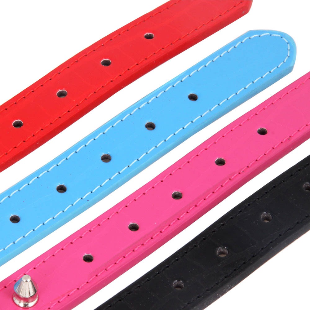 Leather Pet Collar and Leash Set for Dogs and Cats