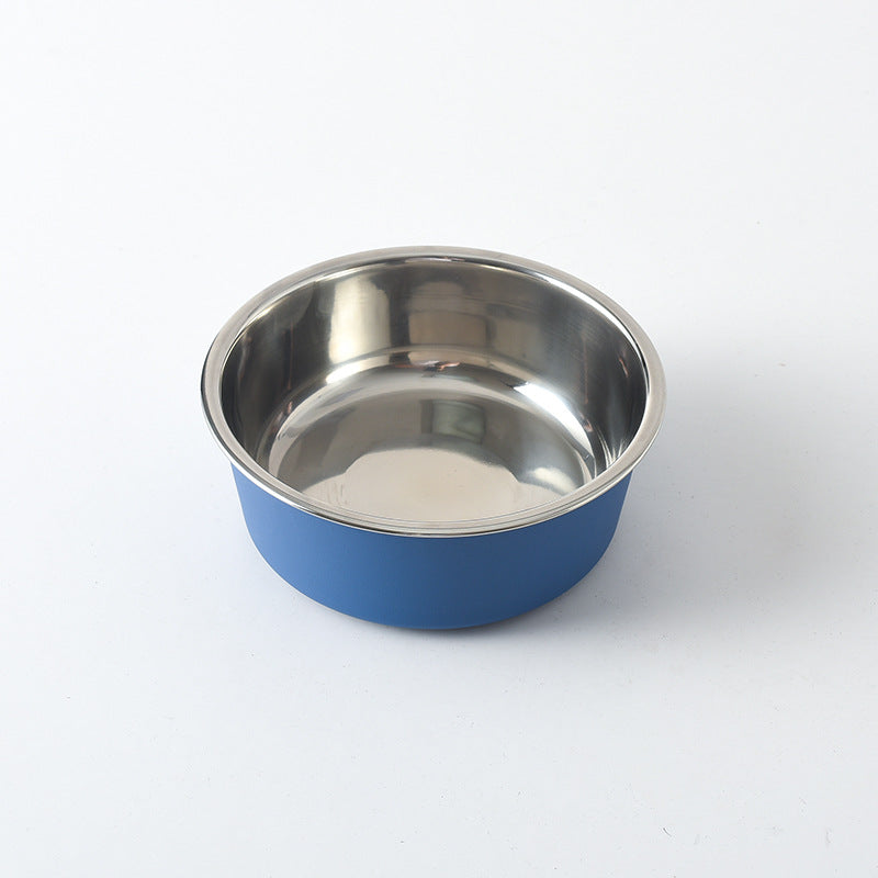 Stainless Steel Pet Food and Water Bowl for Dogs and Cats