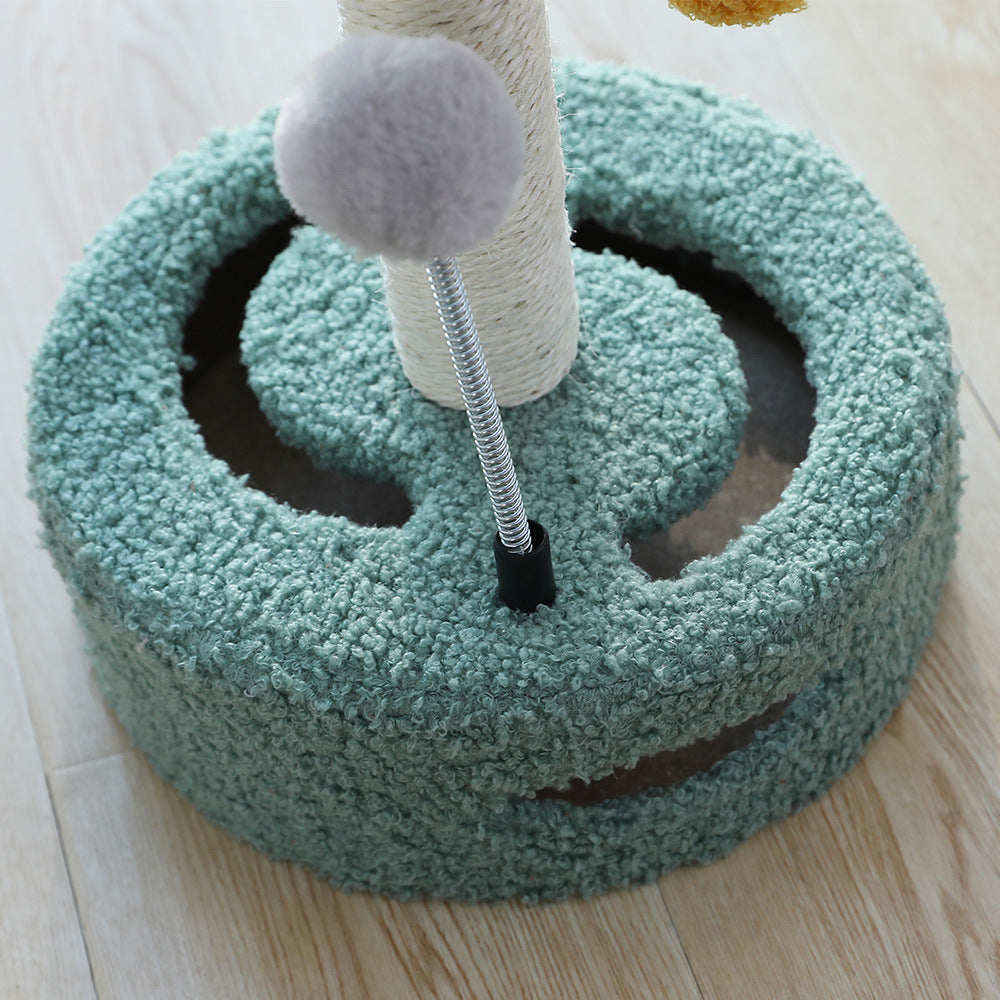 Multifunctional Cat Scratching Post and Scratch Board for Kittens