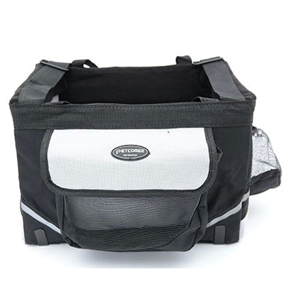 Pet Bicycle Carrier Basket for Small Dogs and Cats, Travel Seat Bag
