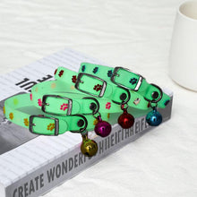 Glow-in-the-Dark Pet Collar with Bell for Dogs and Cats