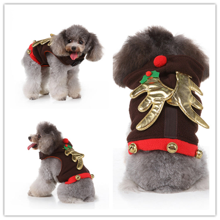 Alternative Holiday Pet Costume for Dogs, Halloween and Christmas Outfit
