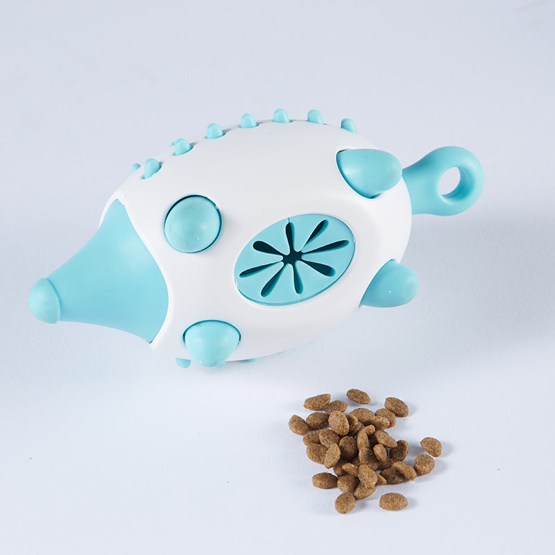Treat Dispensing chien Ball jouet pour Chewing, dressage et soin dentaire