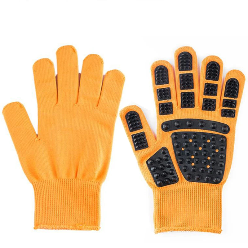Pet Grooming Glove for Cats and Dogs, Deshedding Hair Brush and Comb Tool