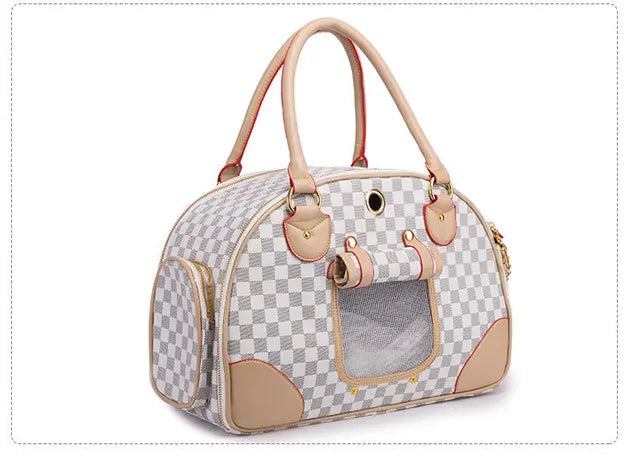 Portable Pet Carrier Tote Bag for Dogs and Cats, Travel Shoulder Bag