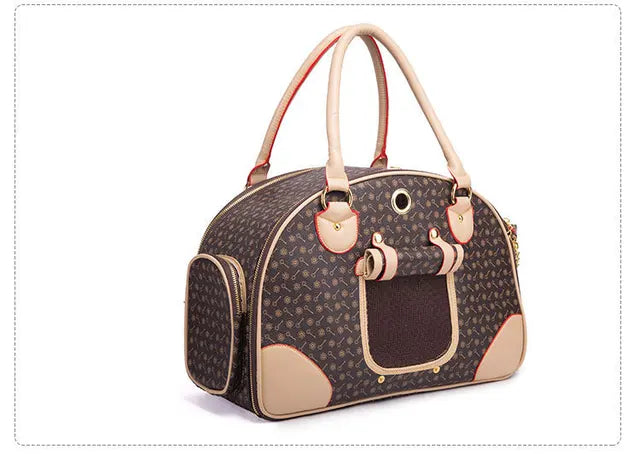 Portable Pet Carrier Tote Bag for Dogs and Cats, Travel Shoulder Bag